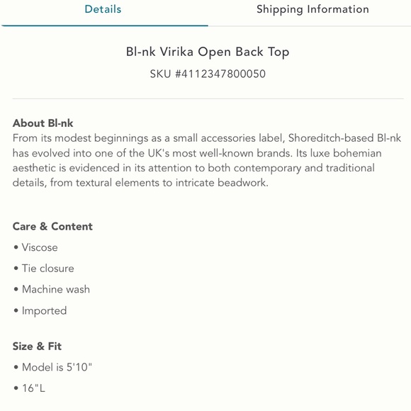 Anthropologie Bl^nk Virika Kimono Top - Picture 16 of 16